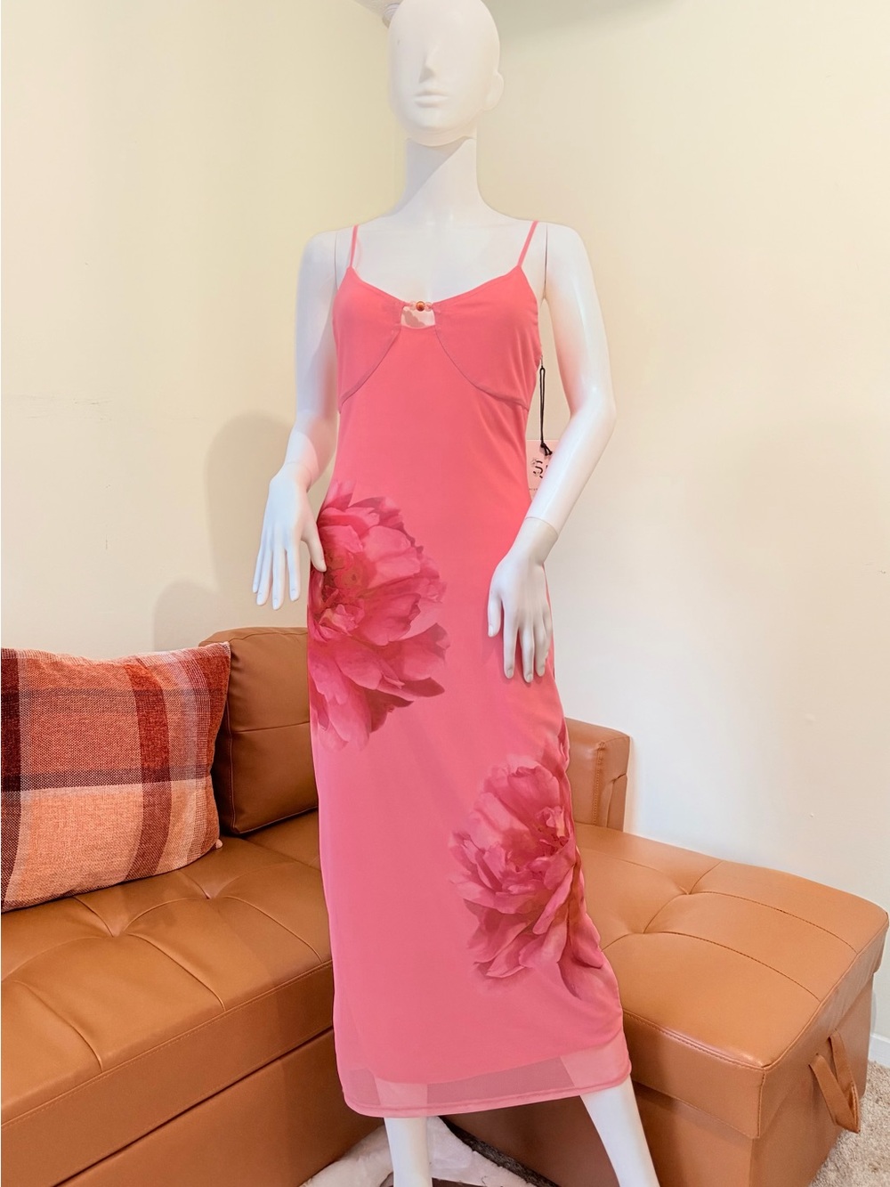Sincerely Jules Coral Pink Dress